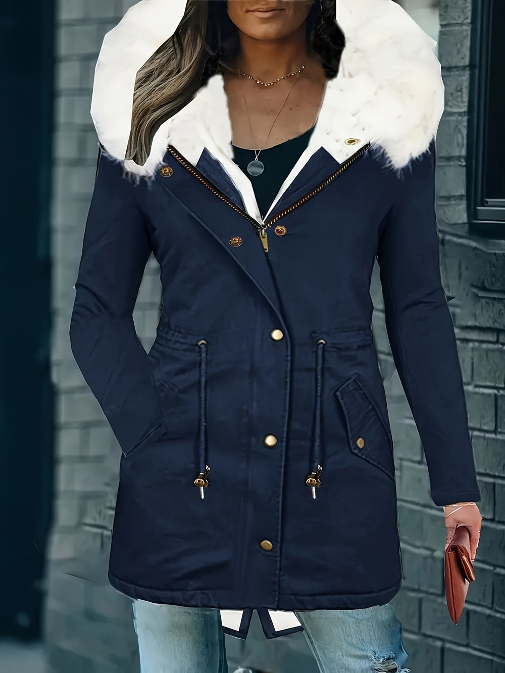 Jas – Fleecegevoerd Met Capuchon Voor Warmte