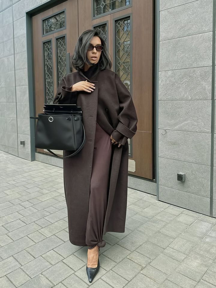 Jas – Gestructureerde H Silhouet & Vormbehoud