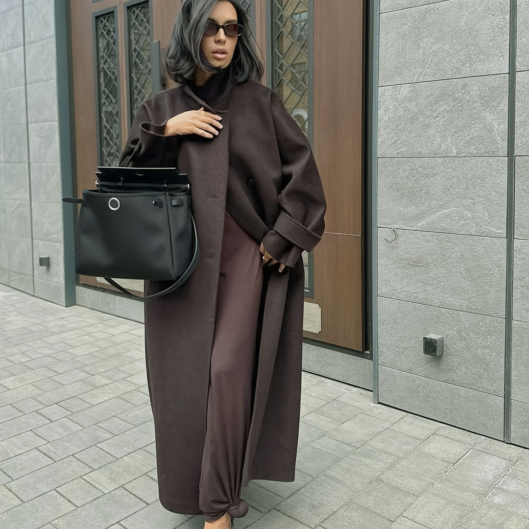 Jas – Gestructureerde H Silhouet & Vormbehoud