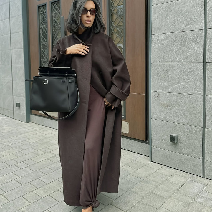 Jas – Gestructureerde H Silhouet & Vormbehoud