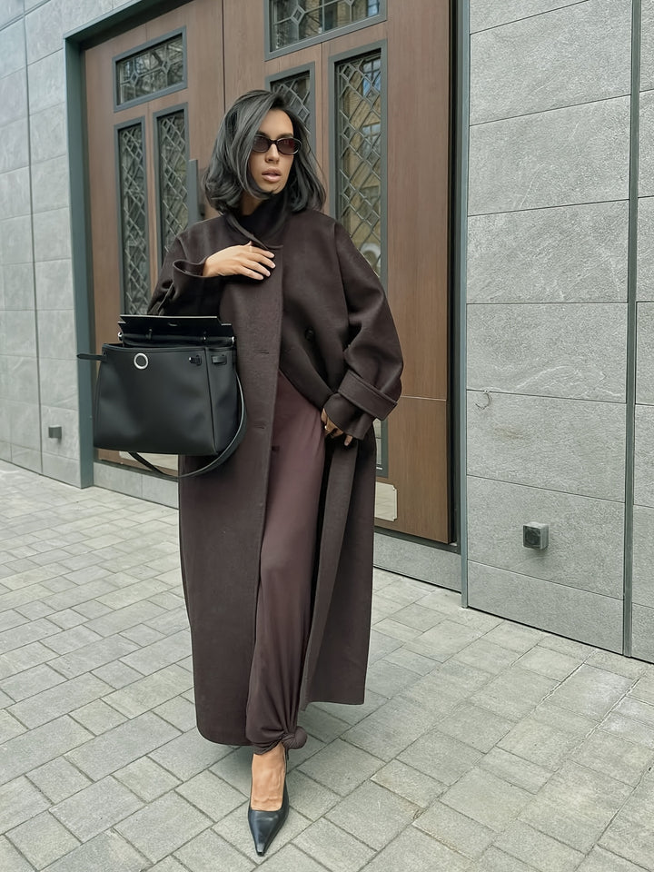 Jas – Gestructureerde H Silhouet & Vormbehoud