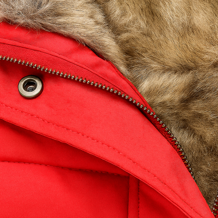Jas – Gestructureerde Naden En Sluitingen & Warme Voering