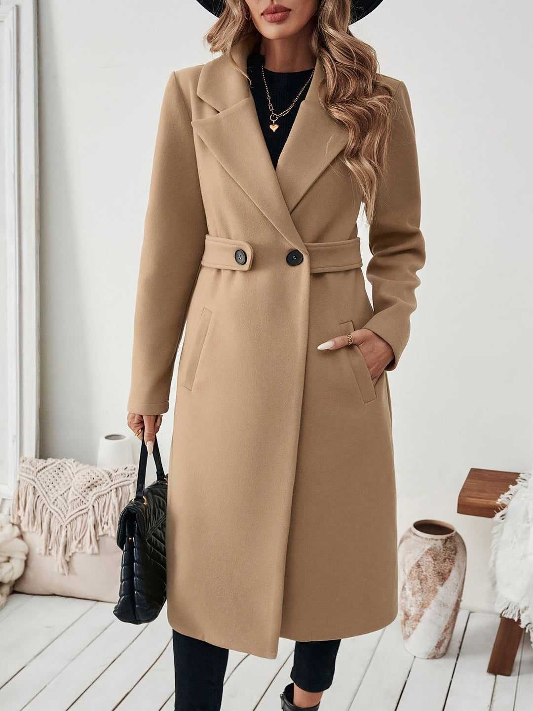 Jas – H Silhouet & Met Verstelbare Riem