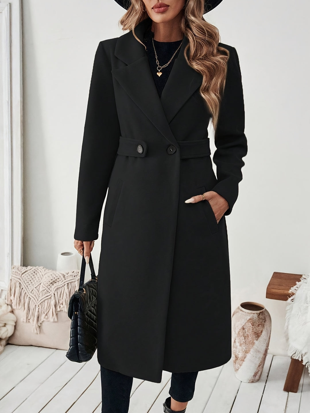 Jas – H Silhouet & Met Verstelbare Riem