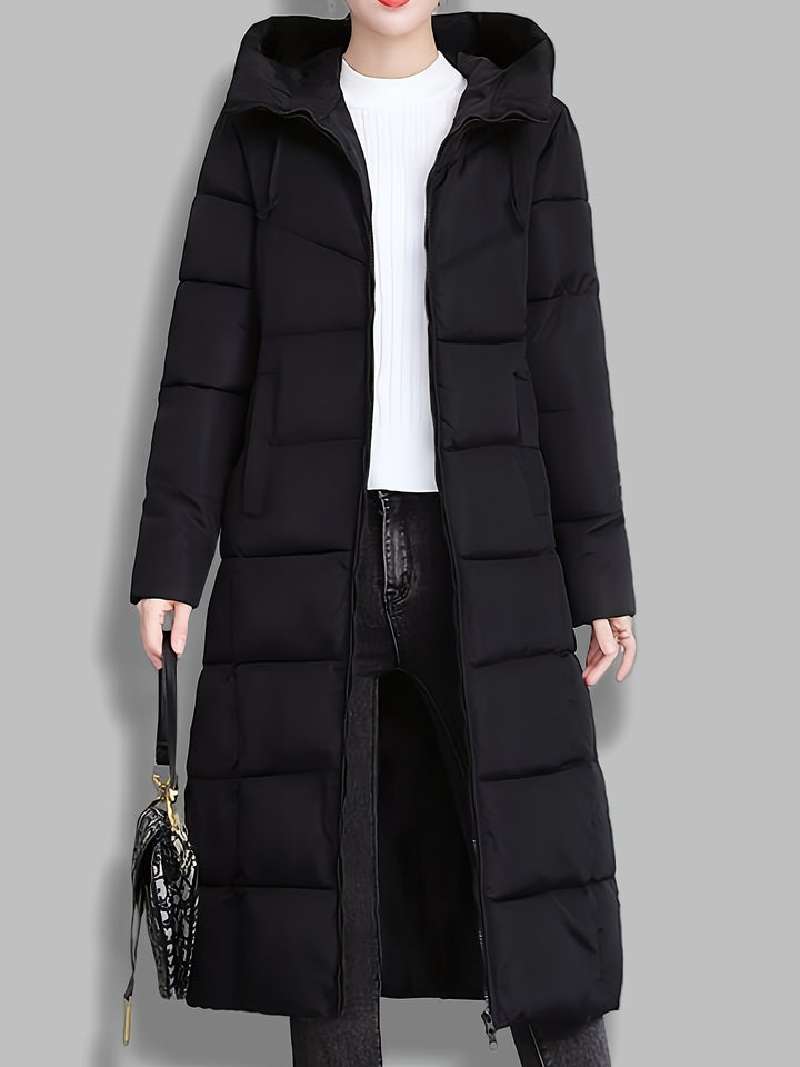 Jas – Lange Capuchon Vorm & Winddicht Warmte