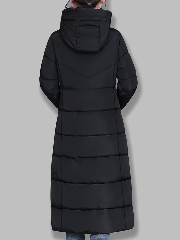 Jas – Lange Capuchon Vorm & Winddicht Warmte