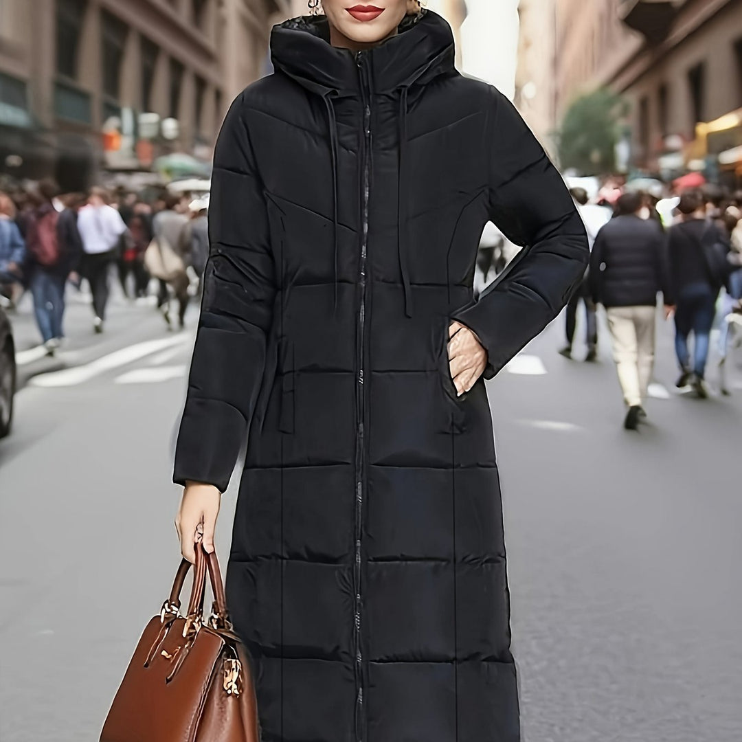 Jas – Lange Capuchon Vorm & Winddicht Warmte