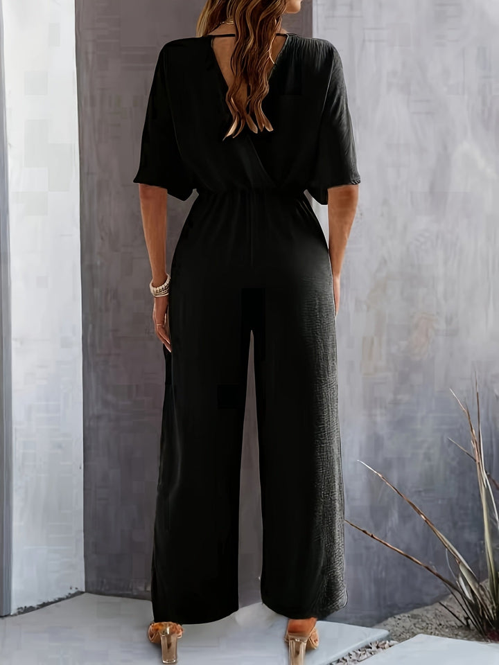 Jumpsuit - V-Hals Ontwerp & Lichtgewicht Stof