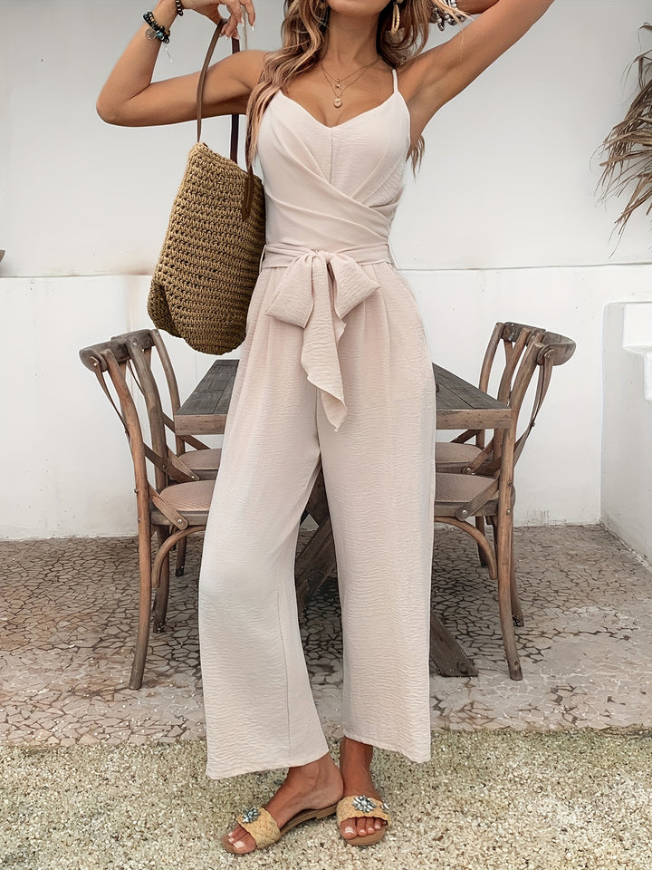 Jumpsuit – V-Hals & Wijde Broek