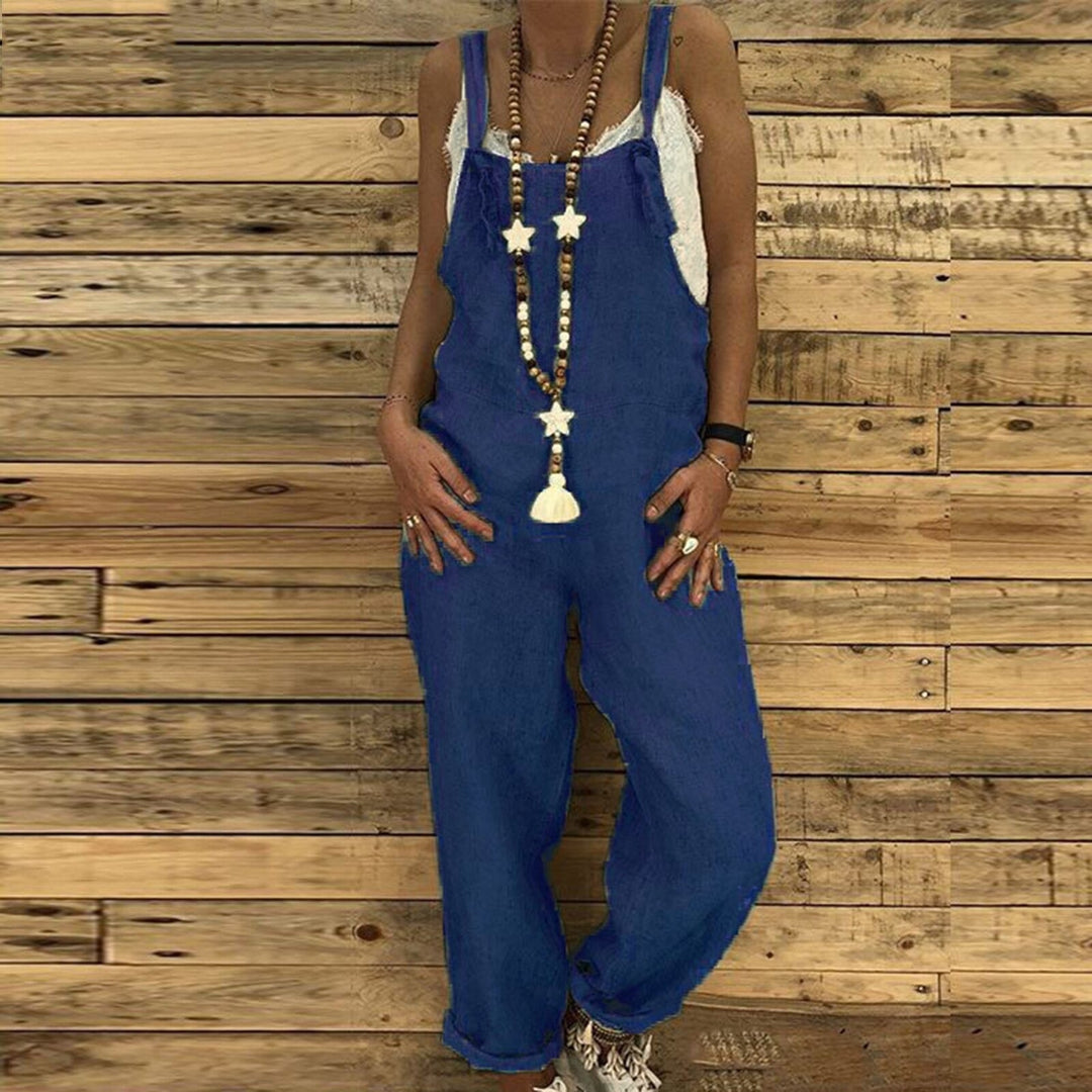 Jumpsuit - Verstelbare Bandjes & Losse Pasvorm Ontwerp