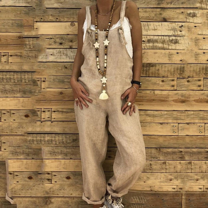 Jumpsuit - Verstelbare Bandjes & Losse Pasvorm Ontwerp