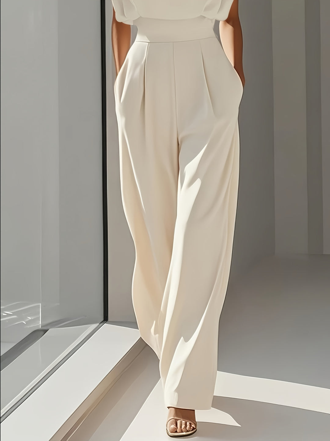 Jumpsuit – Wijde Pijpen & Comfortabele Pasvorm