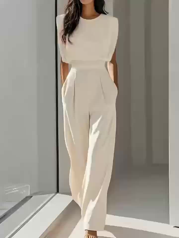 Jumpsuit – Wijde Pijpen & Comfortabele Pasvorm