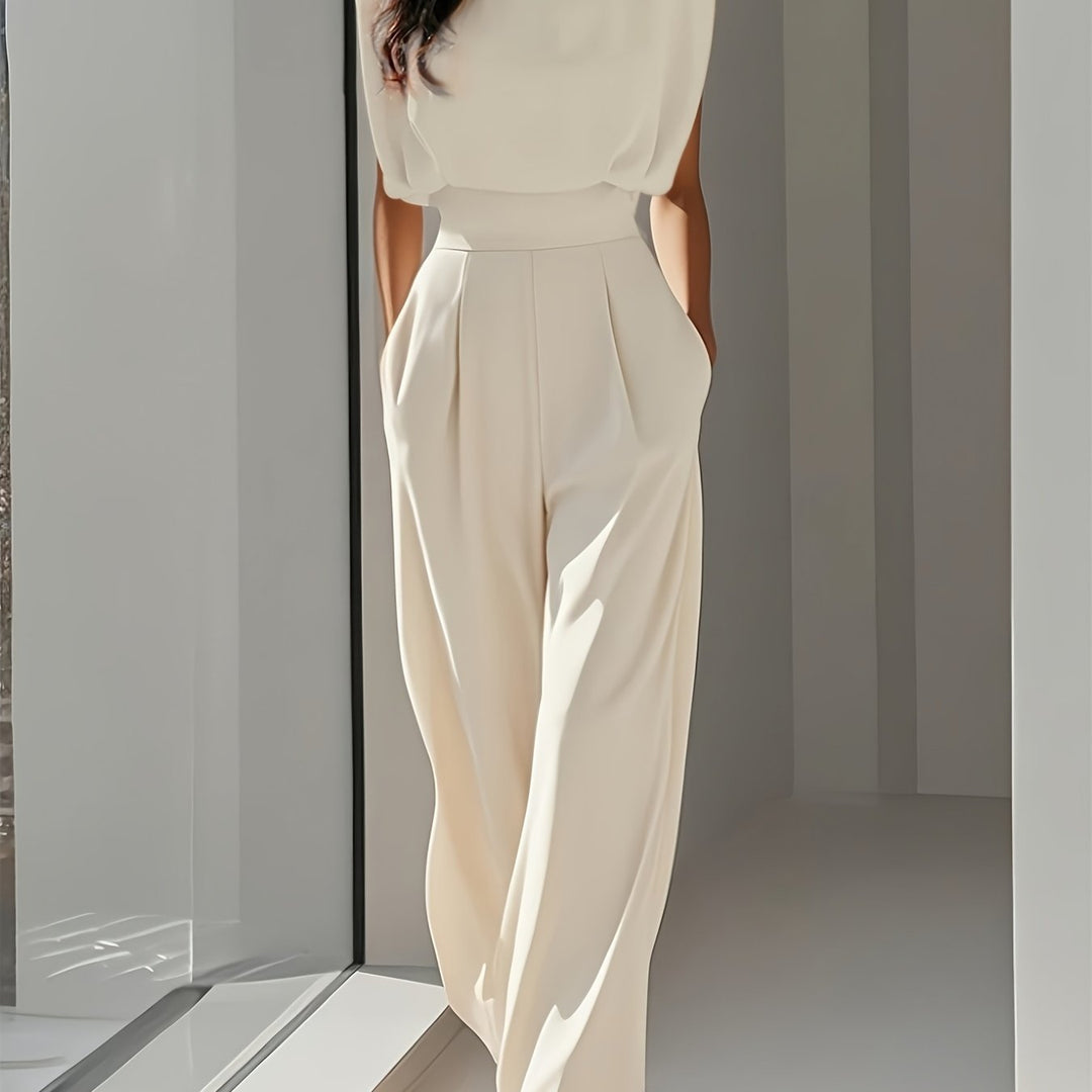 Jumpsuit – Wijde Pijpen & Comfortabele Pasvorm