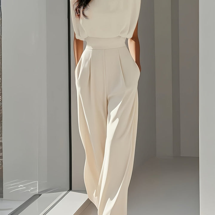 Jumpsuit – Wijde Pijpen & Comfortabele Pasvorm