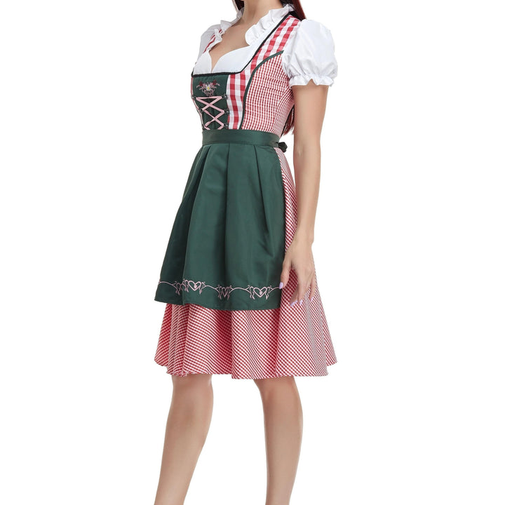 Jurk – Geruite Paraplurok & Vetersluiting