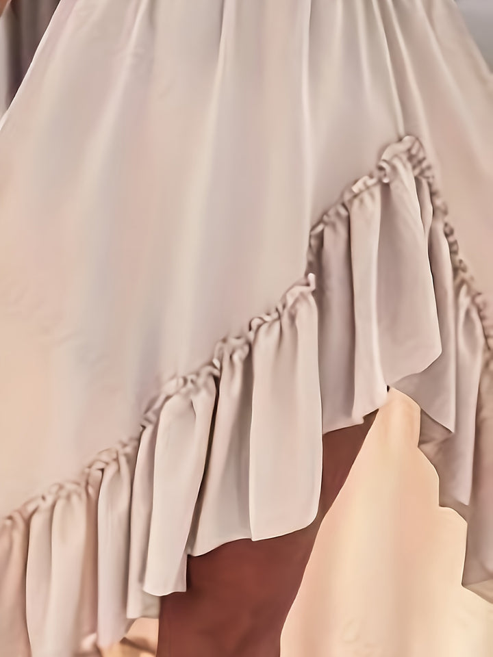 Jurk – Off-Shoulder Ontwerp & Flexibele Pasvorm