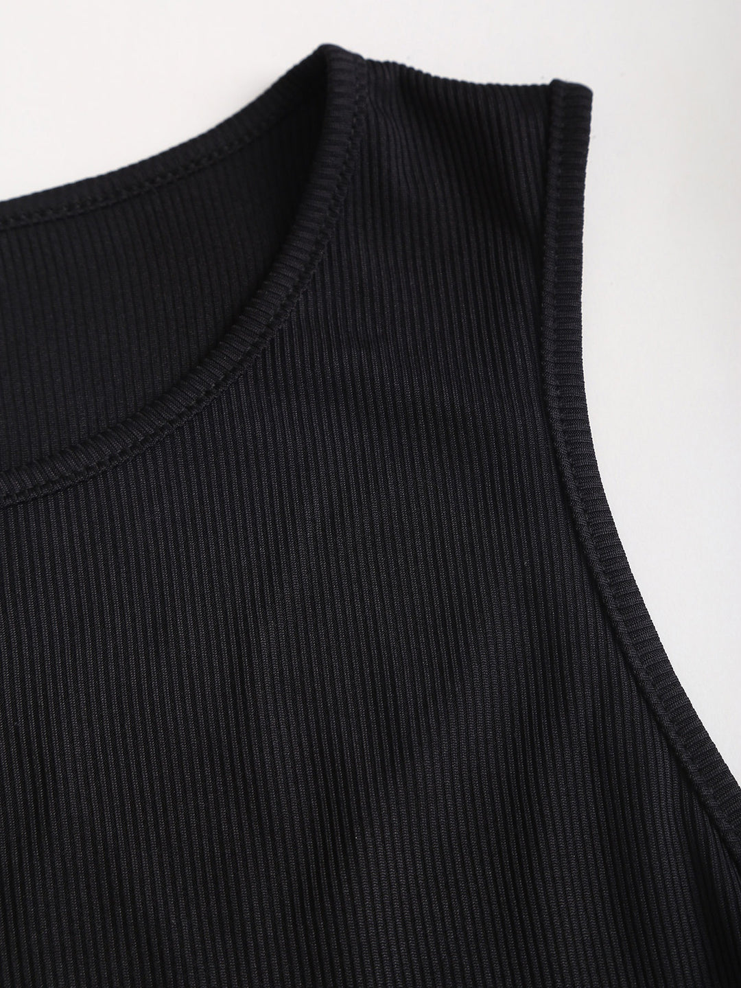 Jurk Zonder Mouwen – A-Lijn Silhouet & Riem voor Getailleerde Taille