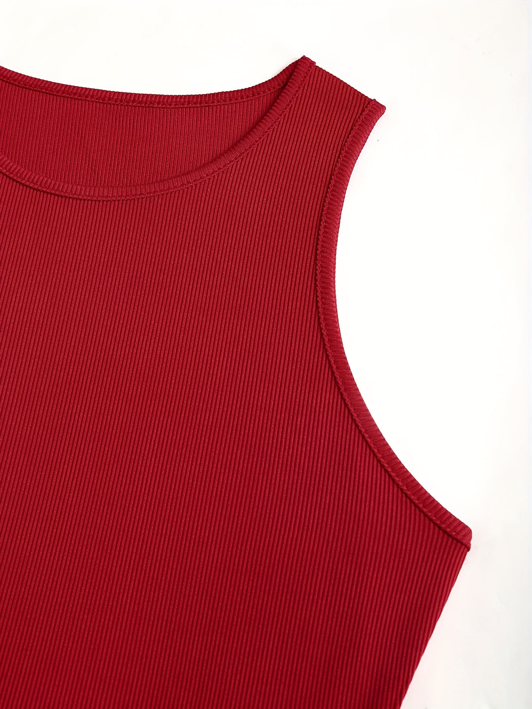 Jurk Zonder Mouwen – A-Lijn Silhouet & Riem voor Getailleerde Taille