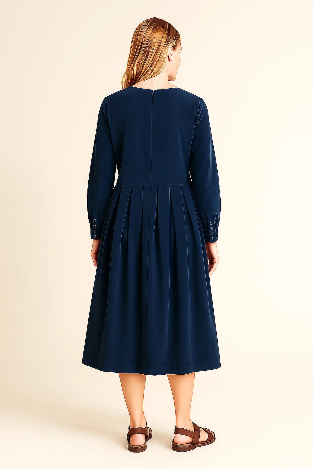 Kailey - Corduroy herfst/winter elegante jurk