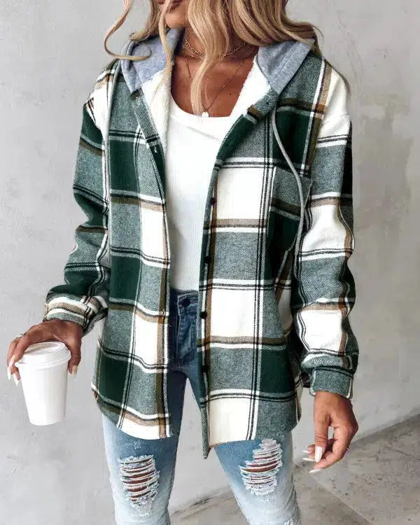Kalinda - Hippe print hoodie bovenkleding