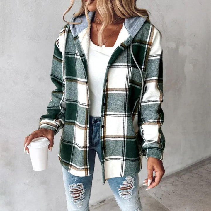 Kalinda - Hippe print hoodie bovenkleding