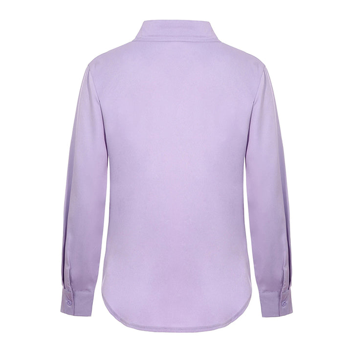 Kanten Blouse – Lange Mouwen & Knopsluiting voor Extra Comfort