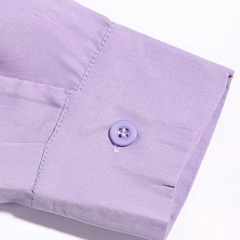 Kanten Blouse – Lange Mouwen & Knopsluiting voor Extra Comfort