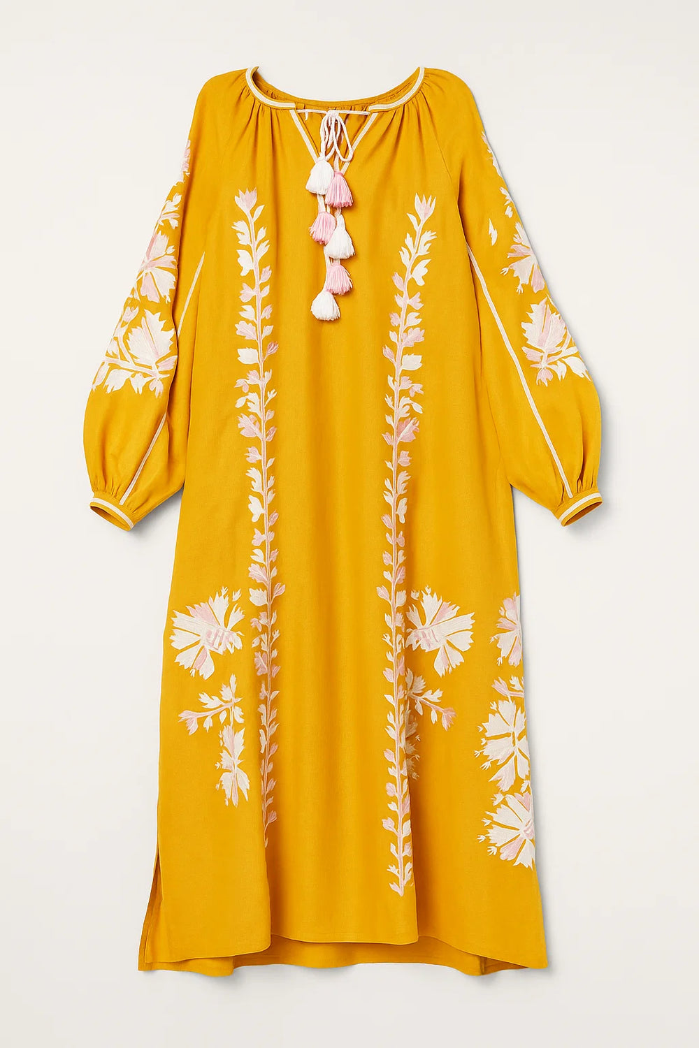 Kara - Bohemian maxi jurk met bloemenprint