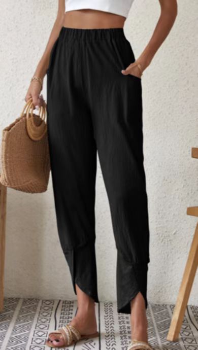Katoen-Linnen Jogger – Ruime Zakken & Ademend Comfort