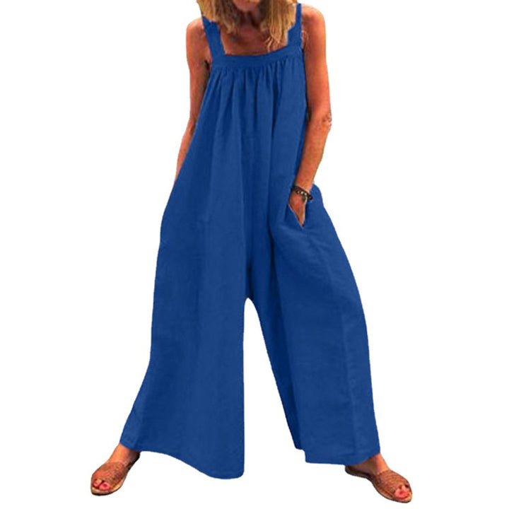 Katoen-Linnen Jumpsuit – Ruime Pasvorm & Ademend Materiaal