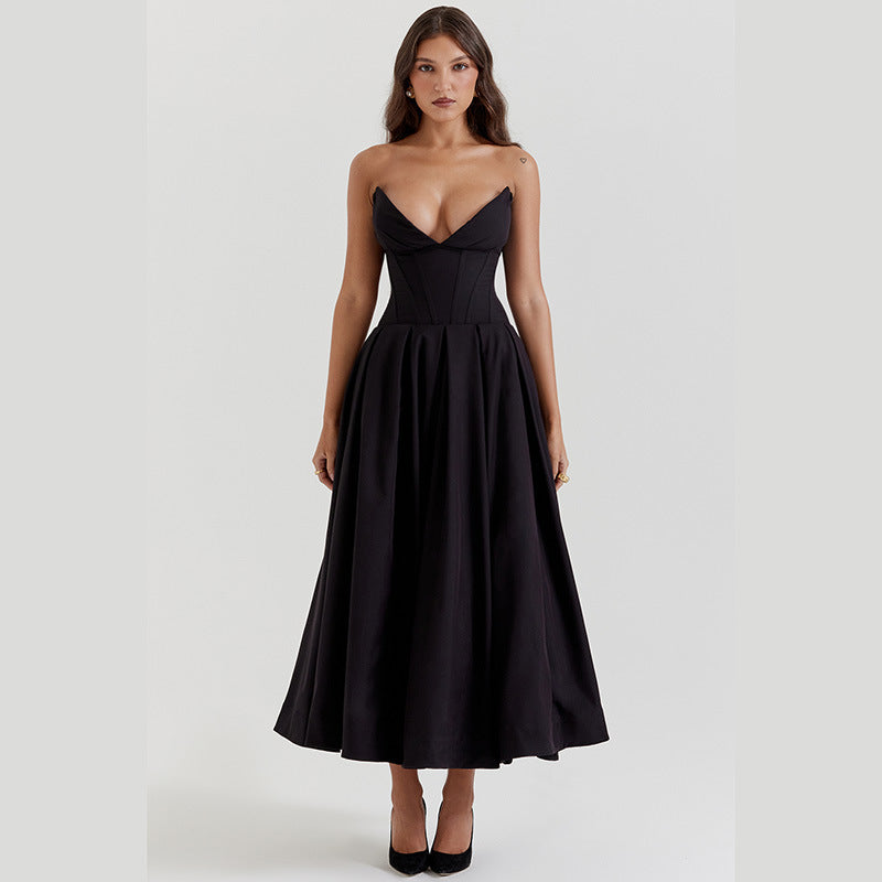 Katoen-Polyester Jurk – Tube Top & Flexibele Vorm