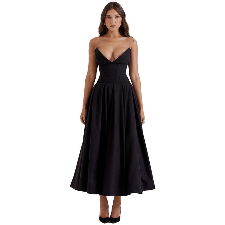 Katoen-Polyester Jurk – Tube Top & Flexibele Vorm