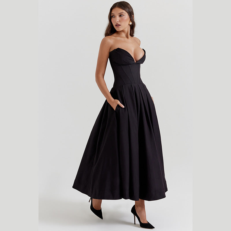 Katoen-Polyester Jurk – Tube Top & Flexibele Vorm