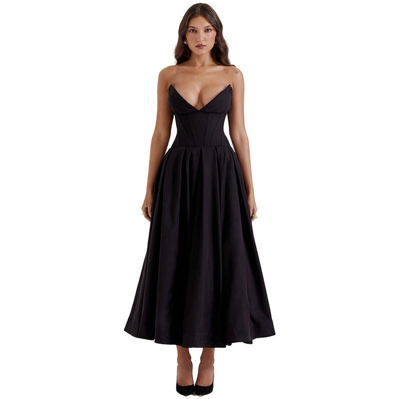 Katoen-Polyester Jurk – Tube Top & Flexibele Vorm