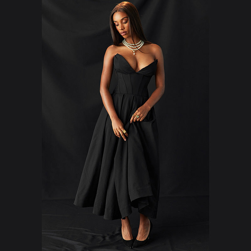 Katoen-Polyester Jurk – Tube Top & Flexibele Vorm