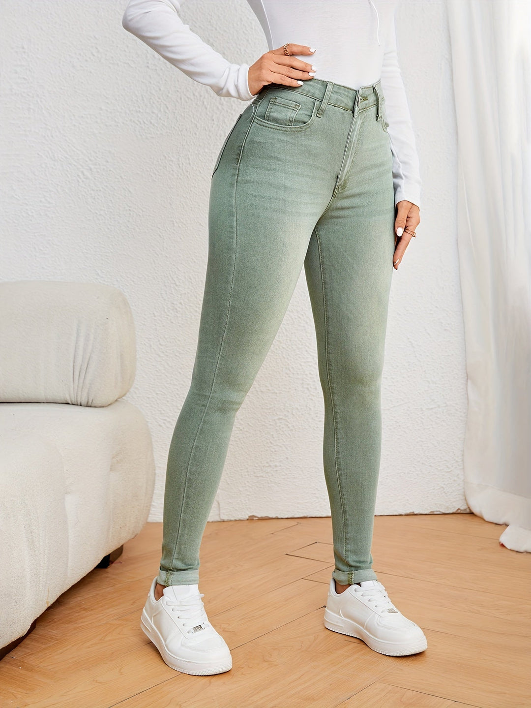 Katoenen Slim-Fit Jeans - Medium Stretch & Flexibele Pasvorm