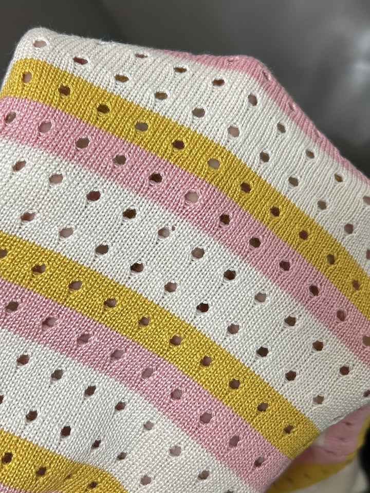 Katoenmix Korte Mouw Set – Kleur-Matchende Kraag & Comfortabele Pasvorm