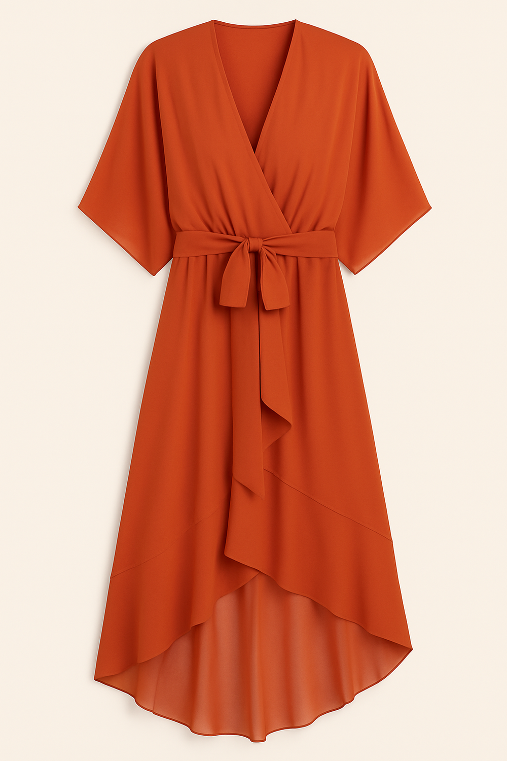 Keira - Elegante en stijlvolle chiffon jurk met V-hals
