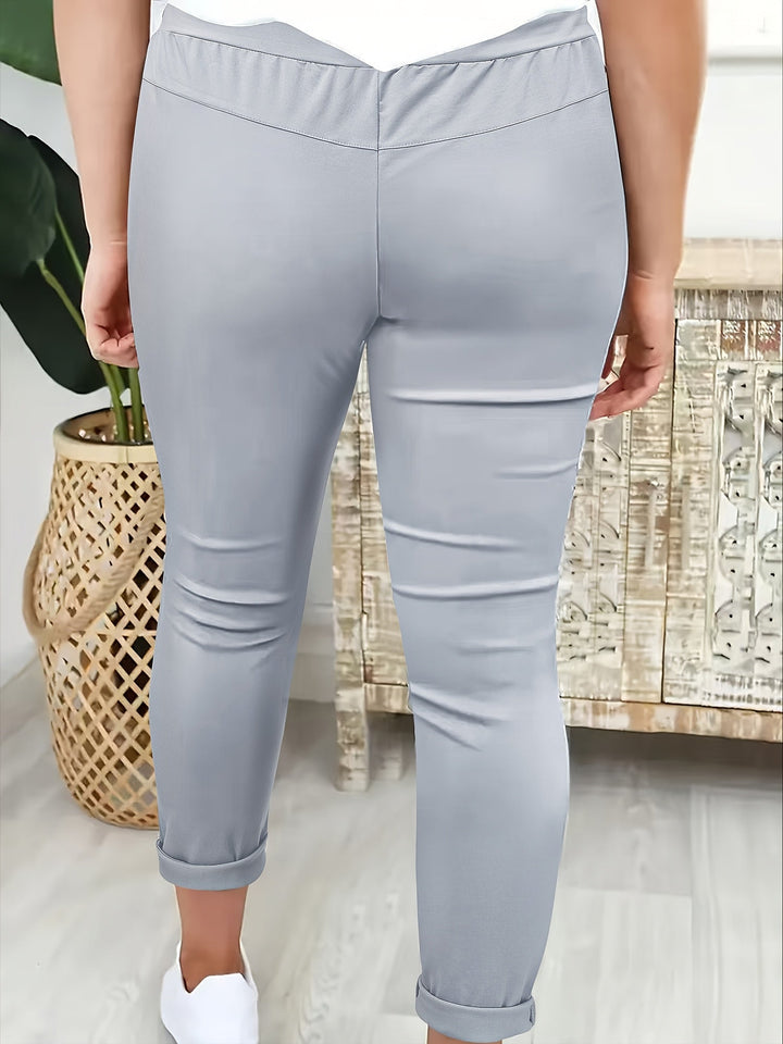 Koord Joggers - Hoge Taille & Verstelbare Pasvorm