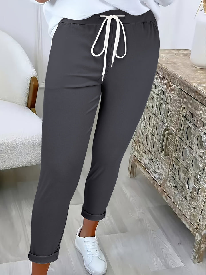 Koord Joggers - Hoge Taille & Verstelbare Pasvorm