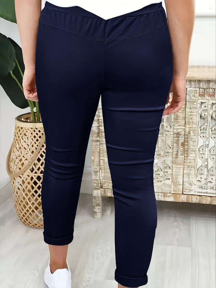 Koord Joggers - Hoge Taille & Verstelbare Pasvorm