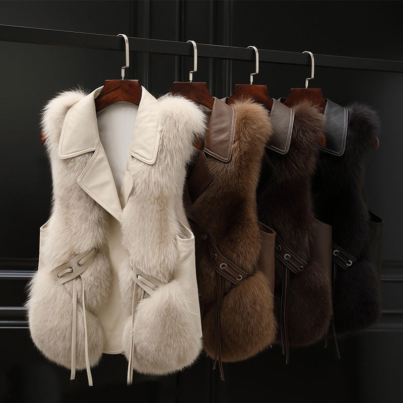 Kunstbont Vest - Patchwork Panelen En Warmte