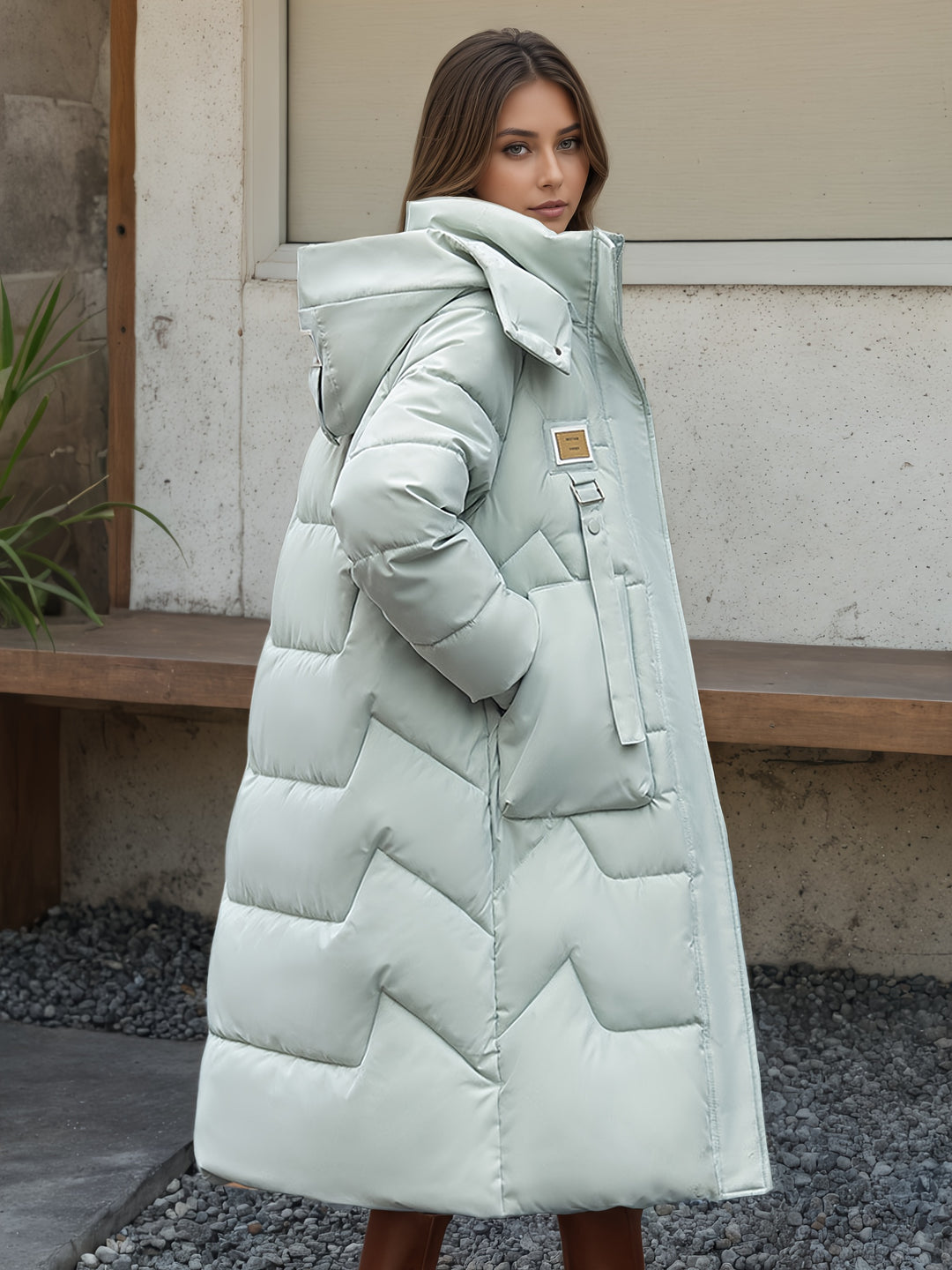 Lange Jas – Volledige Rits En Grote Zakken