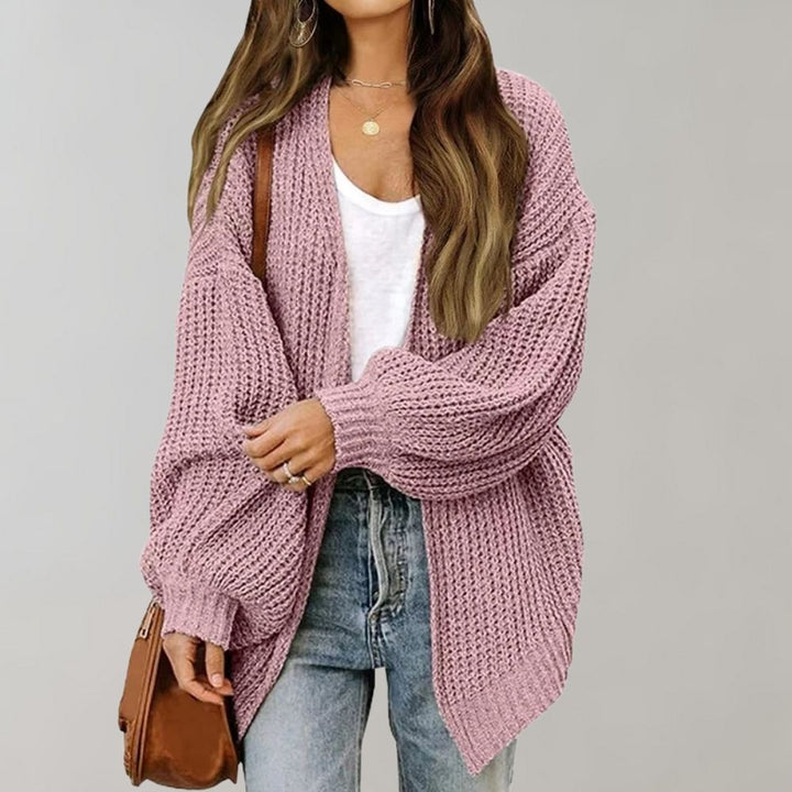 Lichte Wijd Snit Gebreide Casual Vest