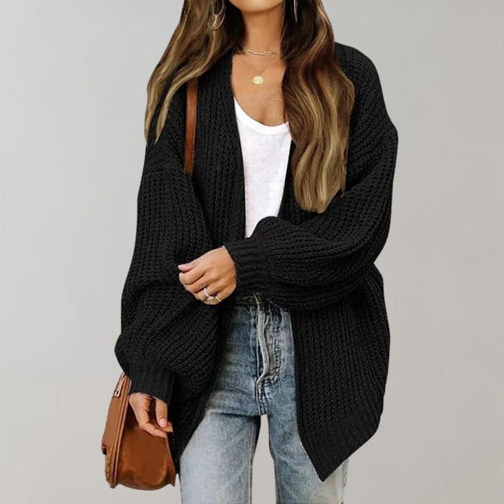 Lichte Wijd Snit Gebreide Casual Vest