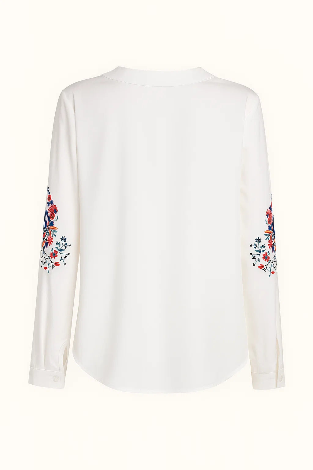 Lindsey - Casual blouse met etnisch borduursel