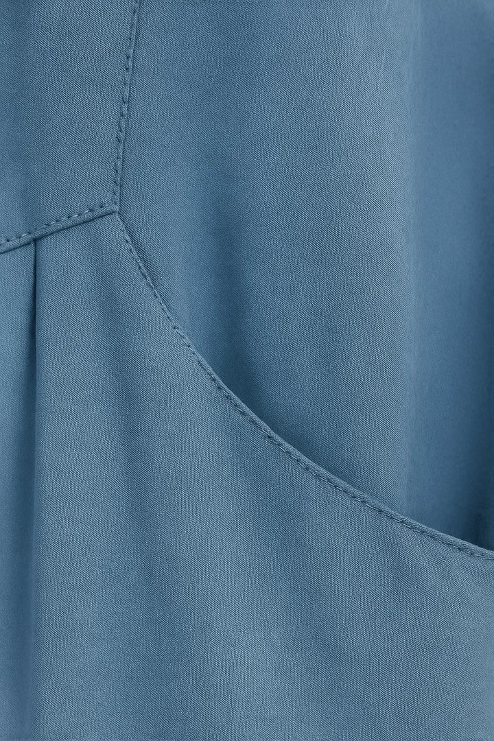 Linnen jumpsuit - Losse pasvorm & praktische zijzakken