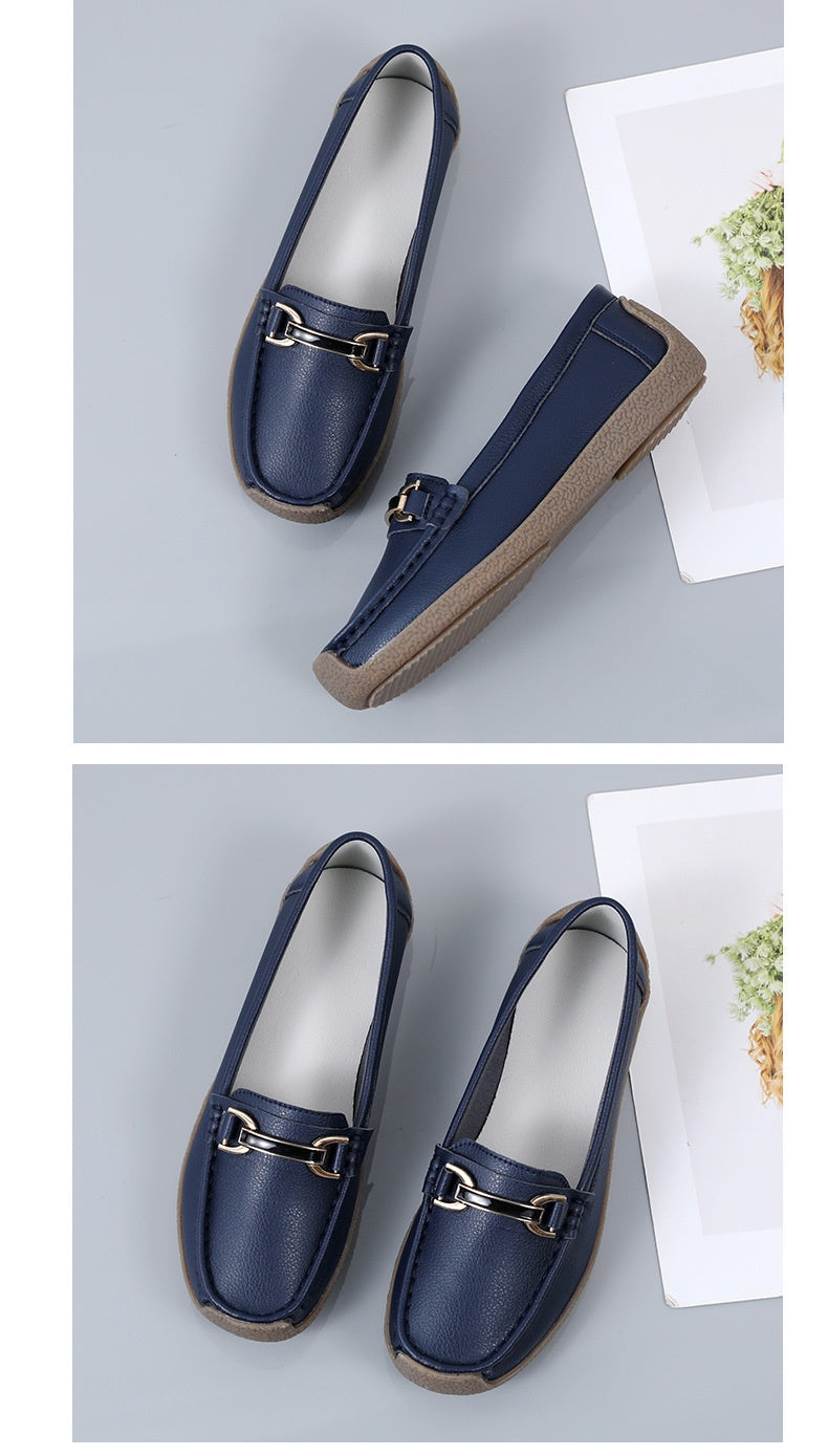 Loafers – PU Bovenlaag & Ruimvallende Vorm