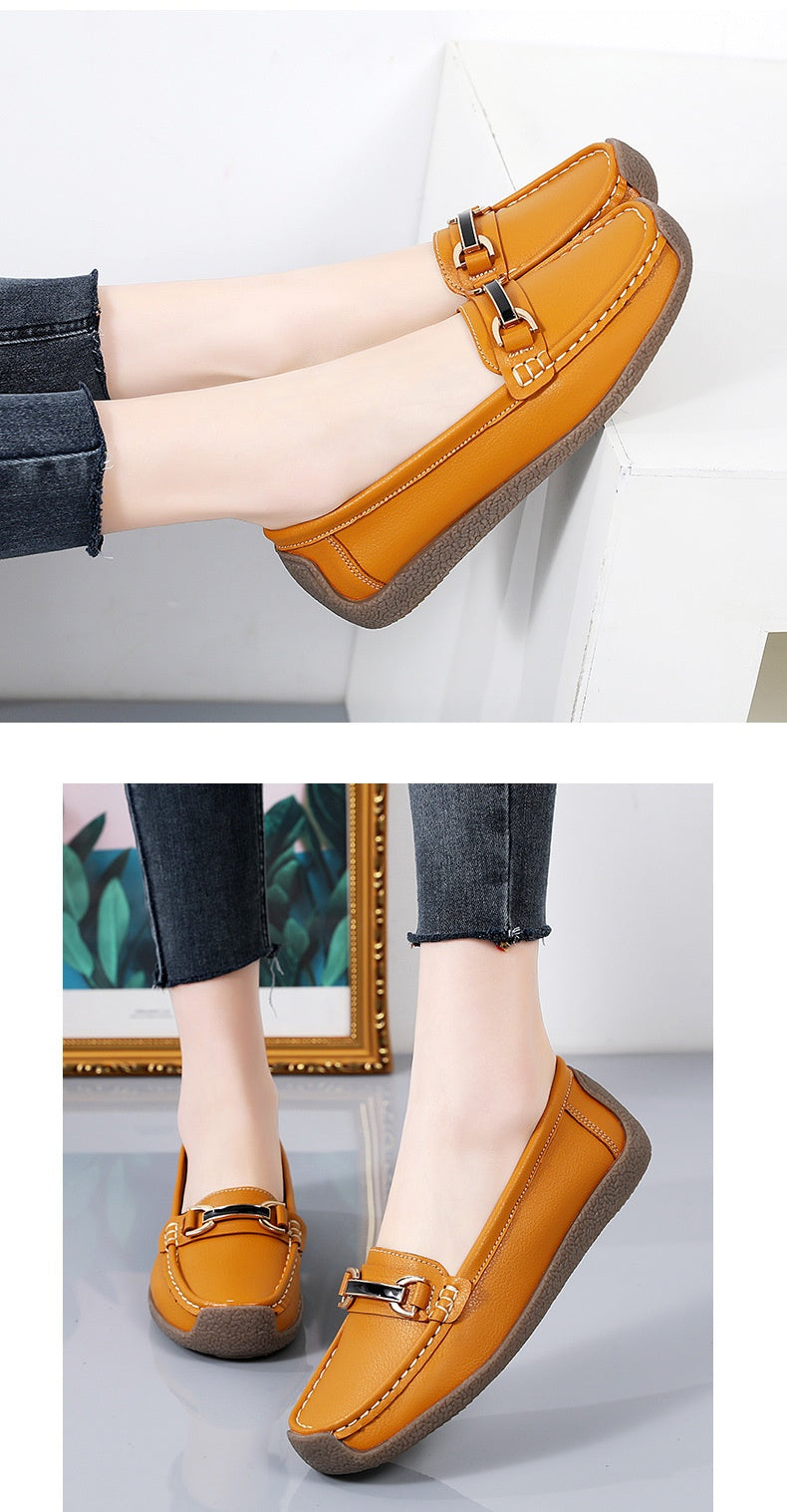 Loafers – PU Bovenlaag & Ruimvallende Vorm